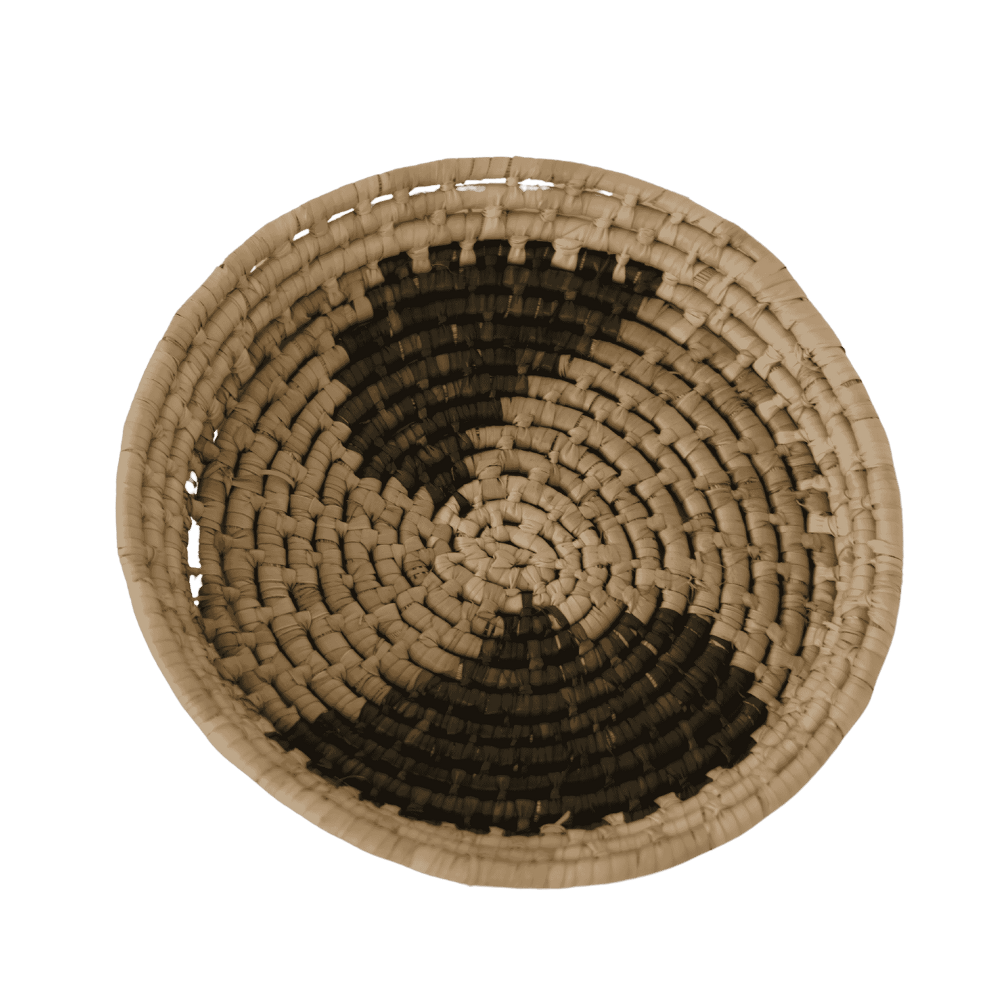 Panier bol en fibres de palmier tressé | Ø 30 cm