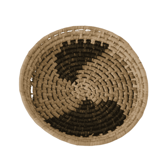Woven palm fiber bowl basket | Ø 30 cm