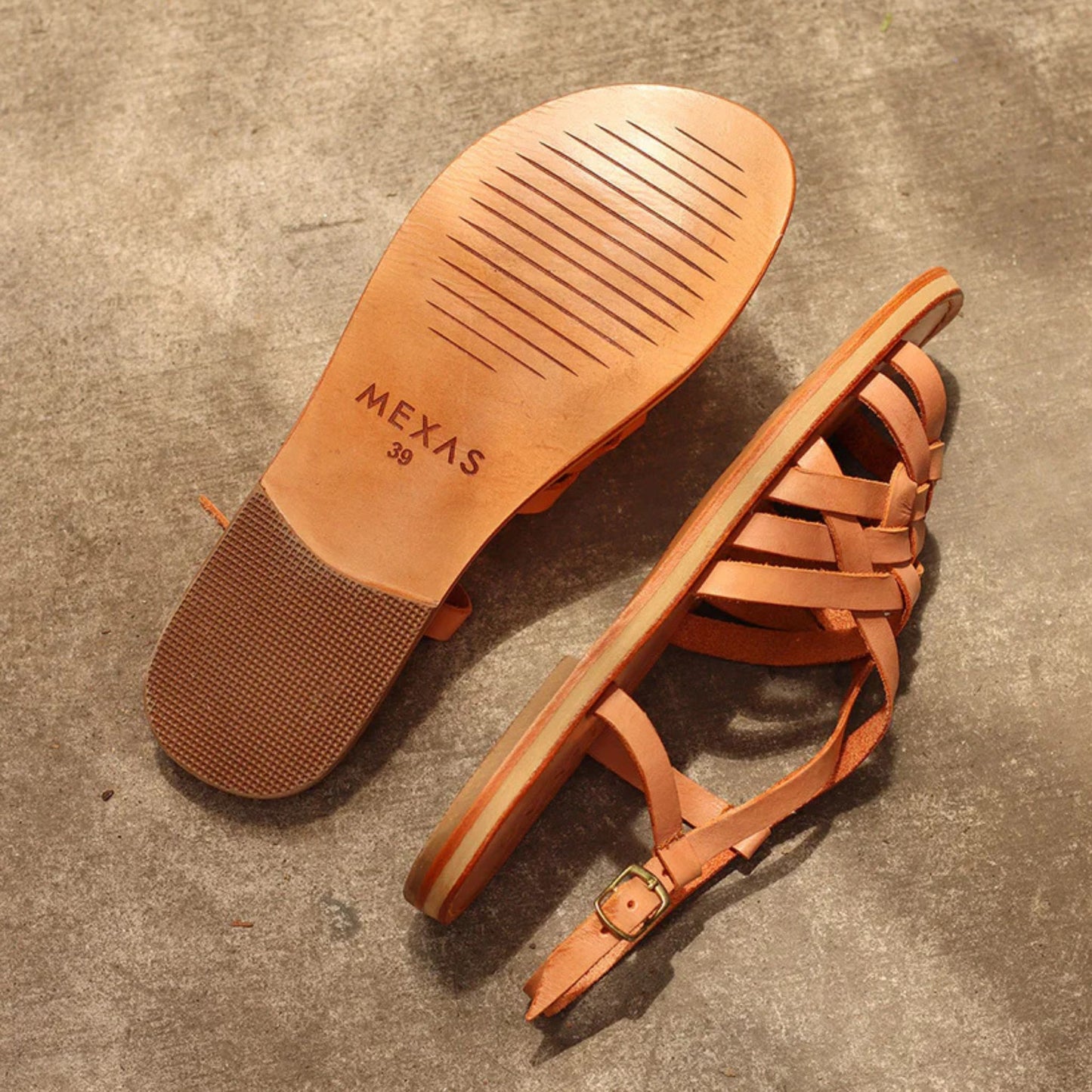 Bohemian leather sandals | TACO model